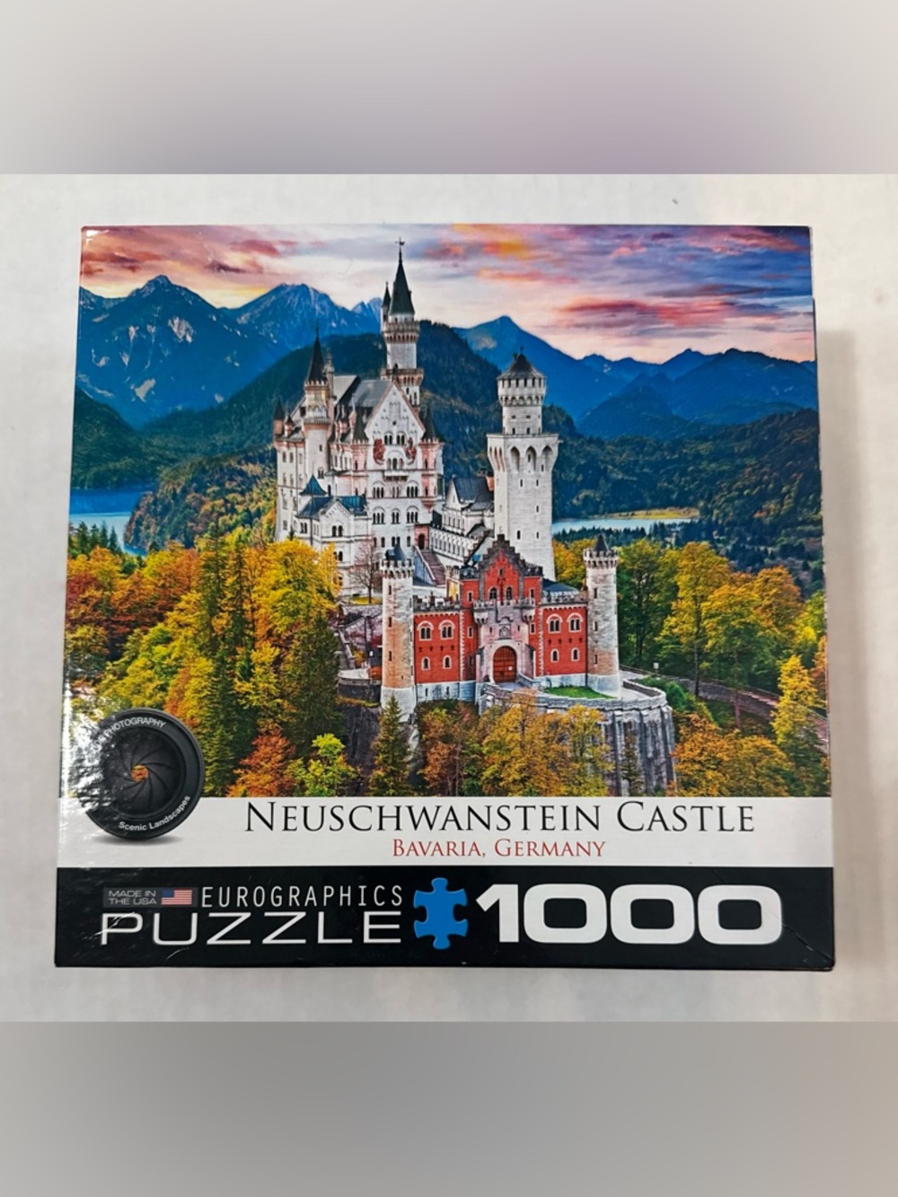 Eurographics Neuschwanstein Castle 1000 Piece Jigsaw Puzzle